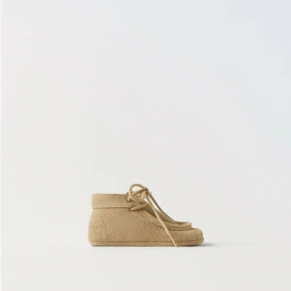 ZARA Baby Leather Moccasins Shoes